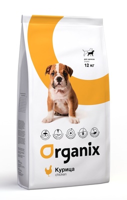 Organix корм для щенков, Puppy Chicken
