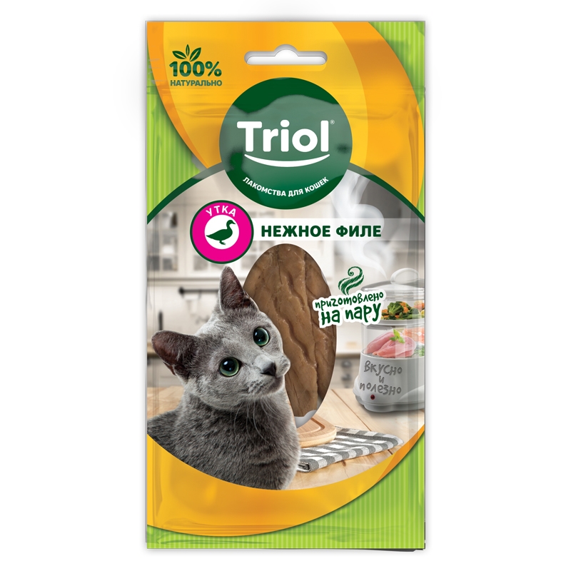 Нежное филе утки для кошек, 20г