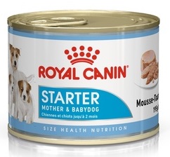 Royal Canin Starter Mousse паштет для щенков до 2 месяцев, беременных и кормящих сук