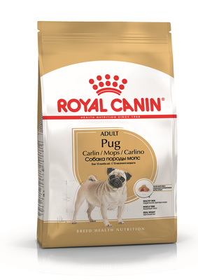 Корм Royal Canin Pug 25 для взрослого мопса с 10 мес.