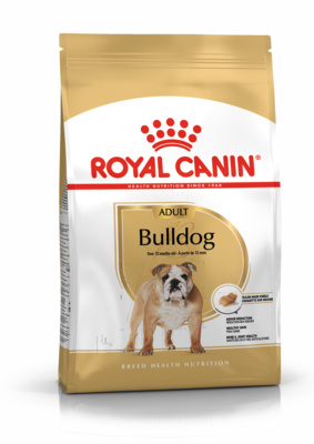 Корм Royal Canin Bulldog 24 для взрослого английского бульдога с 12 мес.