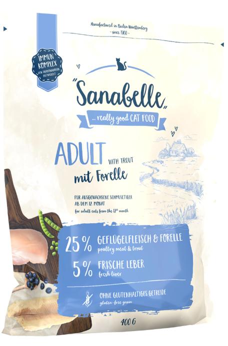 Bosch Sanabelle Adult для взрослых кошек с форелью