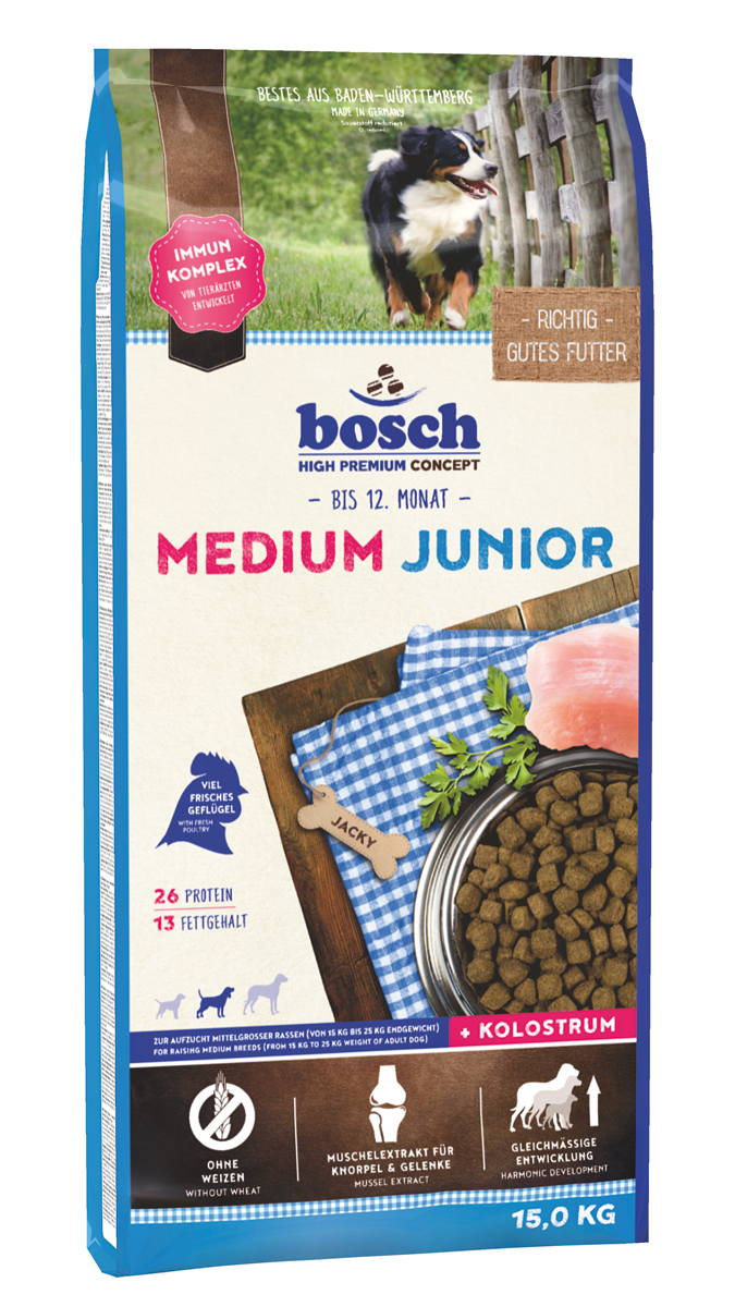 Bosch Junior MEDIUM корм для щенков средних пород