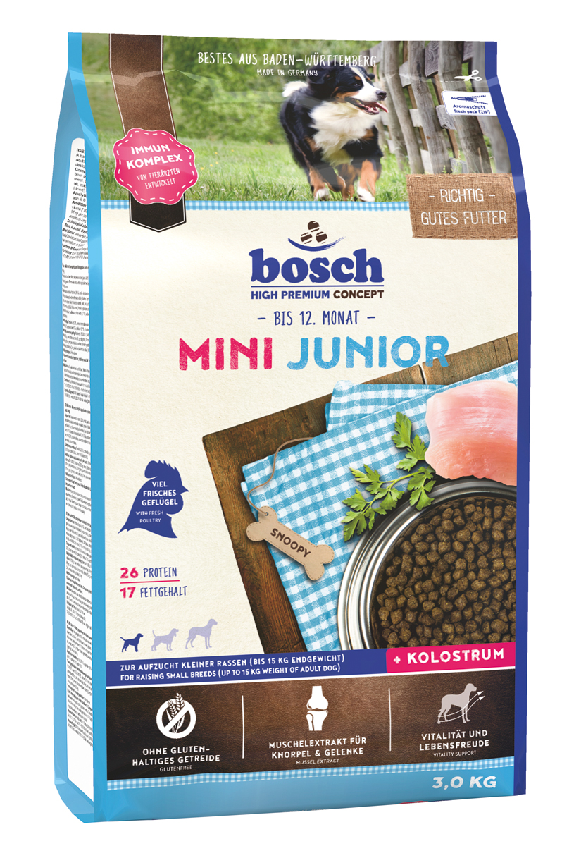 Bosch Junior MINI сухой корм для щенков мелких пород
