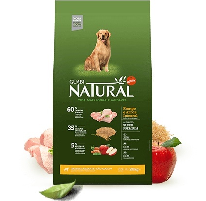 Guabi Natural Сухой корм для взрослых собак крупных пород с цыпленком