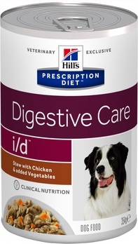 Hill's вет.консервы Prescription Diet i/d Рагу, влажный диетический корм для собак при расстройствах жкт, с курицей и добавлением овощей