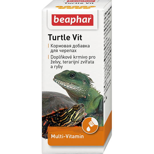 Beaphar Кормовая добавка Turtle Vit для черепах и рыб