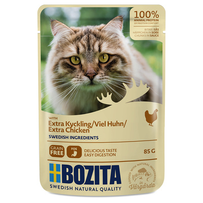 Bozita кусочки в соусе с курицей для кошек