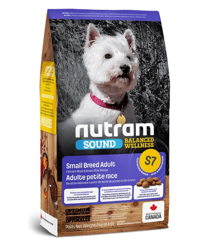 Nutram S7 SOUND Small Breed сухой корм для собак мелких пород