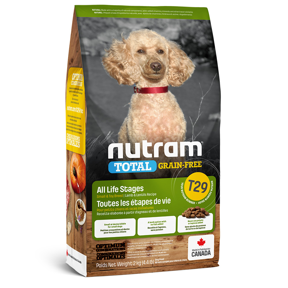 Корм Nutram Total GF T29 Small Breed Lamb & Lentils беззерновой ягненок-чечевица