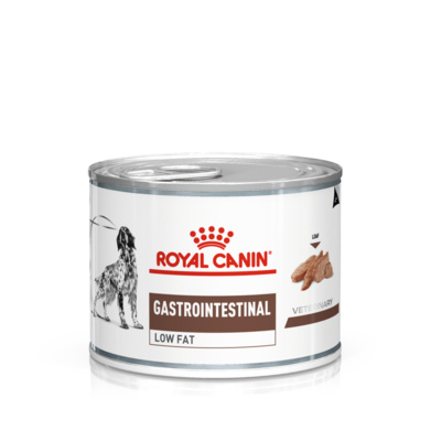Royal Canin (вет. консервы) c ограниченным содержанием жиров для собак при нарушениях пищеварения, Gastro Intestinal low fat