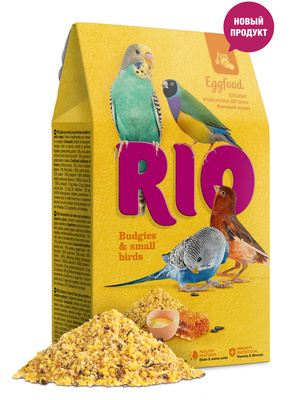 RIO яичный корм для волнистых попугайчиков и других мелких птиц