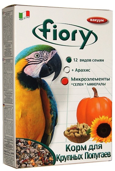 FIORY корм для крупных попугаев Pappagalli