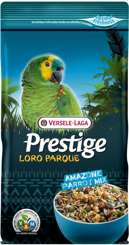 VERSELE-LAGA корм для крупных попугаев Prestige PREMIUM Amazone Parrot Loro Parque Mix