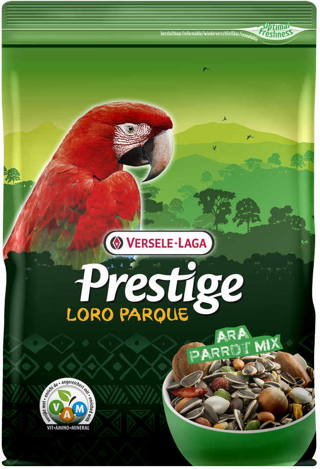VERSELE-LAGA корм для крупных попугаев Prestige PREMIUM Ara Parrot Loro Parque Mix
