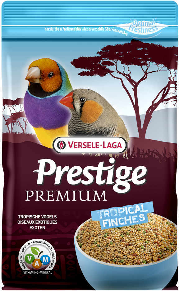 VERSELE-LAGA корм для экзотических птиц Prestige PREMIUM Tropical Finches 0,8 кг
