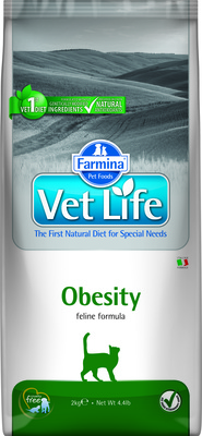 Farmina Vet Life Obesity д/кошек снижения излишнего веса