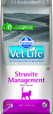 FARMINA Vet Life Struvite Management корм для кошек при струвитном уролитиазе и идиопатическом цистите