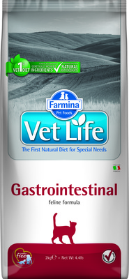 FARMINA Vet Life Gastrointestinal корм для кошек с проблемами ЖКТ