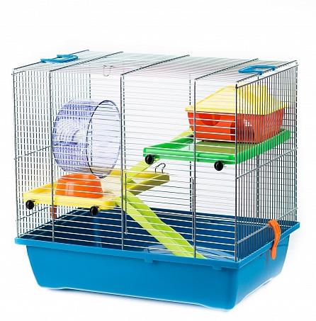 Клетка G-044 GINO I ZINK + PLASTIC (420х290х380)