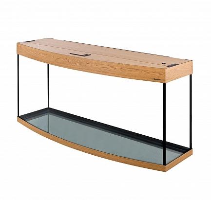 Аквариум AquaPlus LUX Ф245 фигурный, 1200х400х610, 225 литров, со светильником 2х38 Вт, цвет в ассортименте