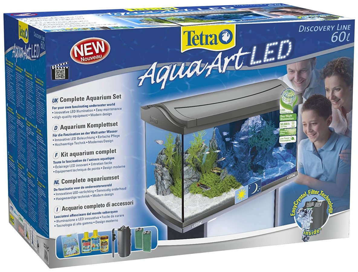 Tetra AquaArt LED Discover Line аквариумный комплекс 60 л