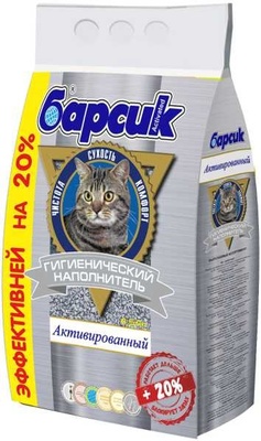 Барсик впитывающий наполнитель “Активированный”
