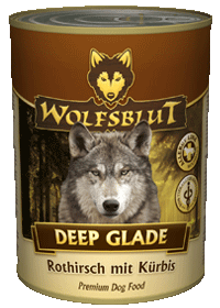 Консервы Wolfsblut (Волчья кровь) Deep Glade Adult (Лесная поляна для взрослых) Оленина и тыква 395гр