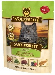 Пауч Wolfsblut (Волчья кровь)  Dark Forest Adult (Темный лес для взрослых) Оленина Батат 7шт*300гр