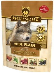 Пауч Wolfsblut (Волчья кровь) Wide Plain Adult (Широкая равнина пауч для взрослых) Конина батат 7шт*300гр