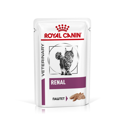 Royal Canin (вет. консервы) для кошек при хронической почечной недостаточности, Renal