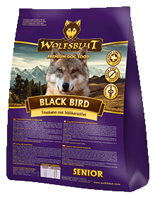 Wolfsblut BLACK BIRD SENIOR корм для пожилых собак Индейка картофель
