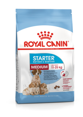 Корм Royal Canin для щенков средних пород 3 нед. - 2 мес., беременных и кормящих сук