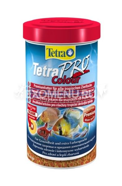 Корм для усиления насыщенности окрасаTetra Pro Color Crisps  500 мл