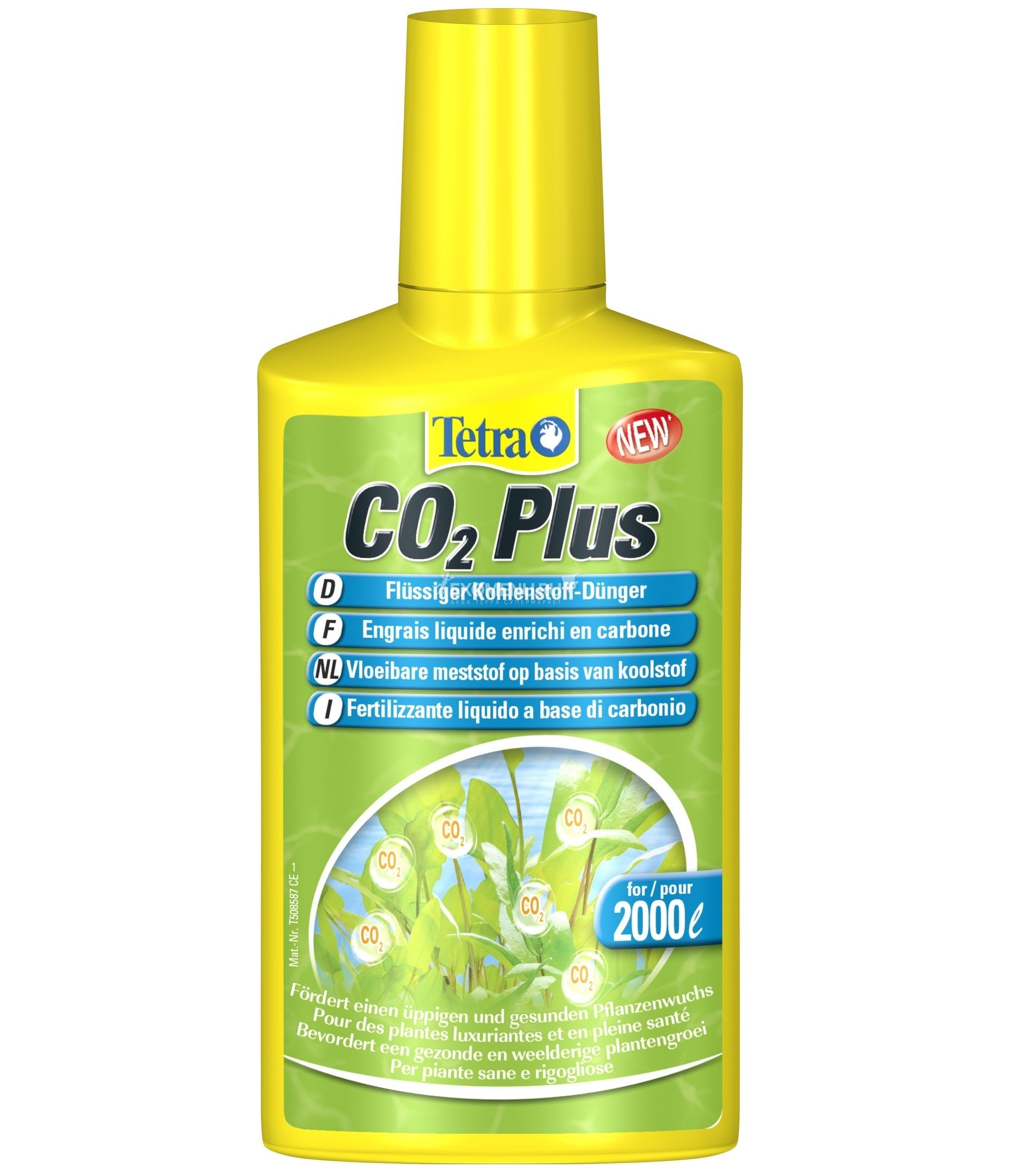 Углекислый газ в доступной для растений форме Tetra Planta CO2 250 ml
