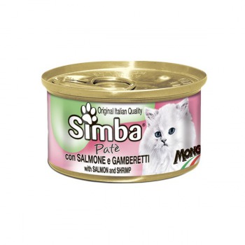 Simba Cat Mousse мусс для кошек лосось/креветки арт. 70009430