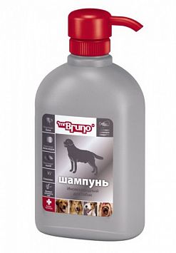 Mr Bruno шампунь инсектицидный от блох и клещей для собак