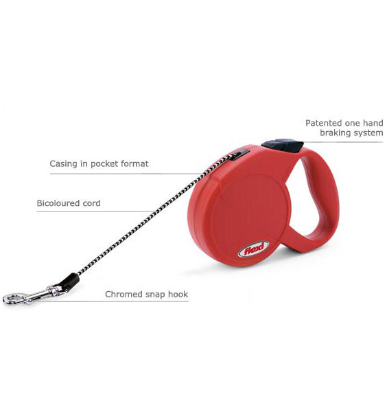 Flexi CAT 3м до 8кг рулетка-ТРОС для кошек