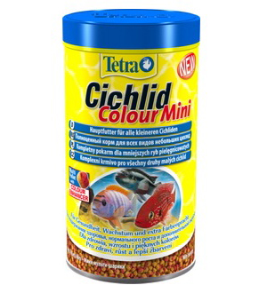 TetraCichlid Colour Mini корм для всех видов цихлид для улучшения окраса
