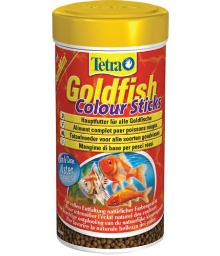 TetraGoldfish Colour Sticks корм в палочках для улучшения окраса золотых рыбок