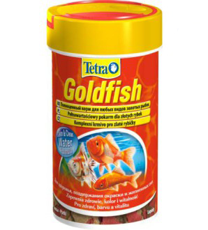 TetraGoldfish корм в хлопьях для всех видов золотых рыбок