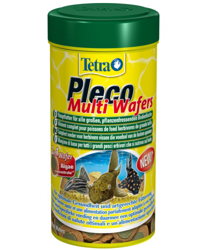 TetraPleco Multi Wafers корм для сомов крупные чипсы