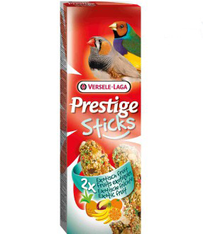Prestige палочки для тропических птиц с экзотическими фруктами 2х30 г