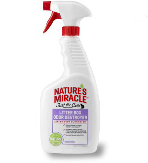 Nature's Miracle Litter Box Odor Destroyer спрей для устранения запаха кошачьего туалета 710 мл арт 5055521