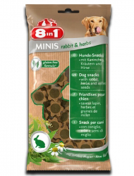 8in1 Minis Rabbit&Herbs Минис Кролик и травы с просом 100гр арт 122760
