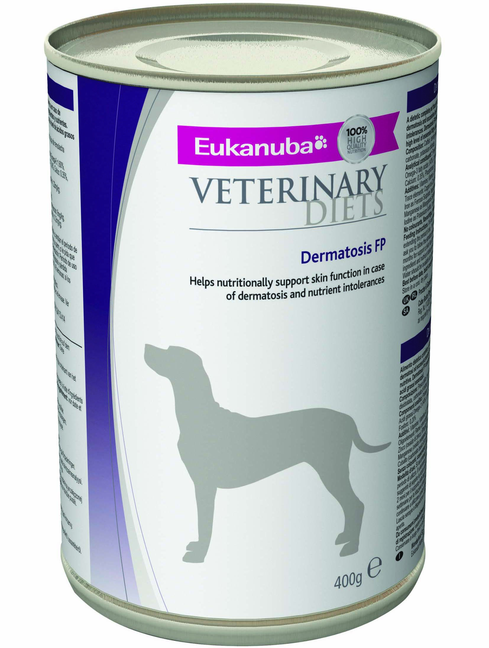 Eukanuba DERMATOSIS консервы для собак лечение аллергий