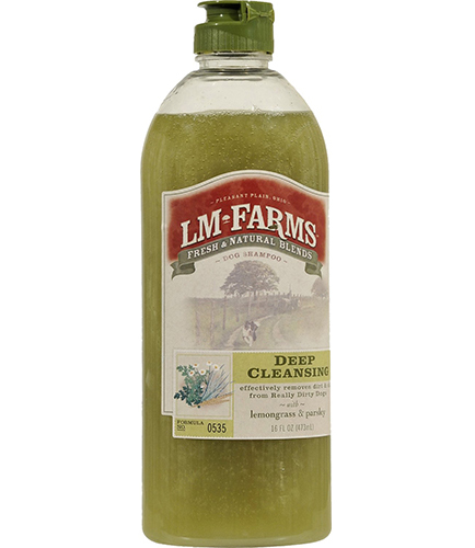LM Farms Шампунь для глубокой очистки шерсти для собак 473мл арт H13074