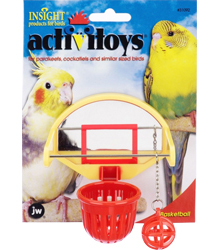 JW31092 Activitoys Birdie Basketball Игрушка для птиц Птичий баскетбол