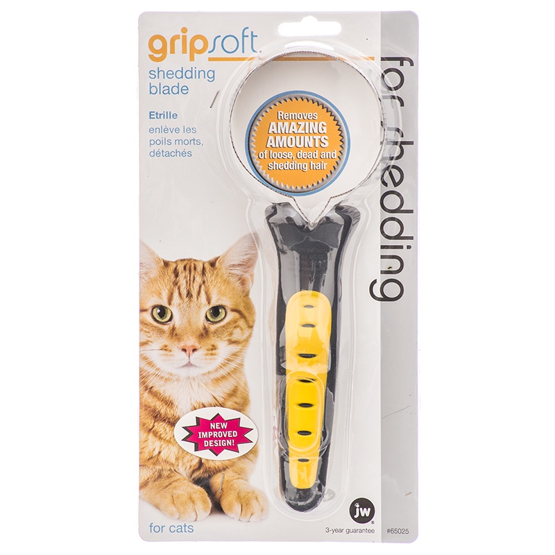 JW65025 Grip Soft Shedding Blade Нож-тримминг для кошек, фото №2 JW65025 Grip Soft Shedding Blade Нож-тримминг для кошек, фото №2