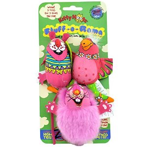 Fat Cat Fluff-o-Rama Три мягкие зверушки игрушка для кошек 3шт MK610138, фото №2 Fat Cat Fluff-o-Rama Три мягкие зверушки игрушка для кошек 3шт MK610138, фото №2